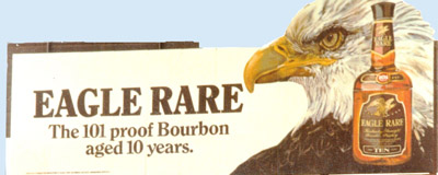 Eagle Rare painting, Billboard Painting, Flying Armadillo Signs, Mike Burrell, FASCO