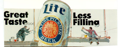 Lite Beer painting, Billboard Painting, Flying Armadillo Signs, Mike Burrell, FASCO