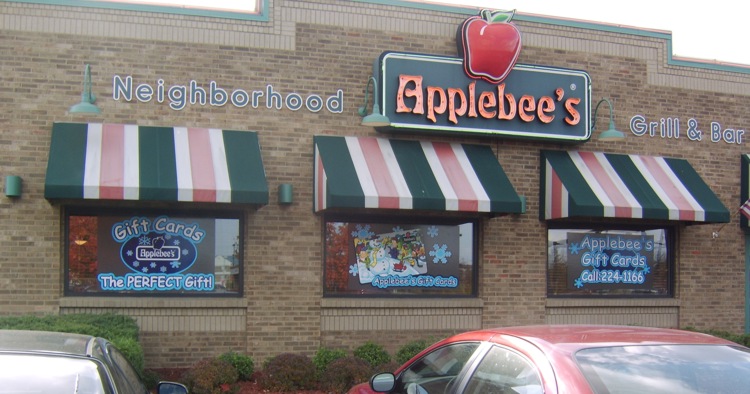 Applebee's Static Cling, Window Sign, Sign, Flying Armadillo Signs, Mike Burrell, FASCO